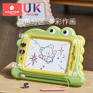 科巢儿童画画板家用婴幼儿磁性写字板可擦宝宝2涂鸦3磁力玩具