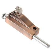 插销锁旋转门锁弹簧插销地插锁木门地锁有框铝合金门锁落地插销锁