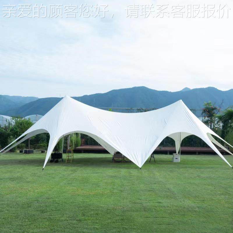 户外重云顶万山6460超大型三峰帐篷露营穹顶幕八爪鱼单双花峰莲天,户外/登山/野营/旅行用品,天幕,淘宝优惠券,粉丝福利购,淘宝优惠卷