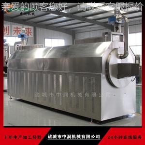 zr100食品锅级中药材炒 操作生单的电磁炒药机 甘草清简炒产线