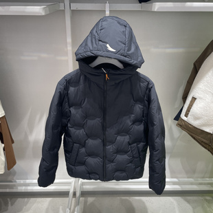 安踏男童2025冬季新款男大童保暖舒适轻薄连帽羽绒服 352546908