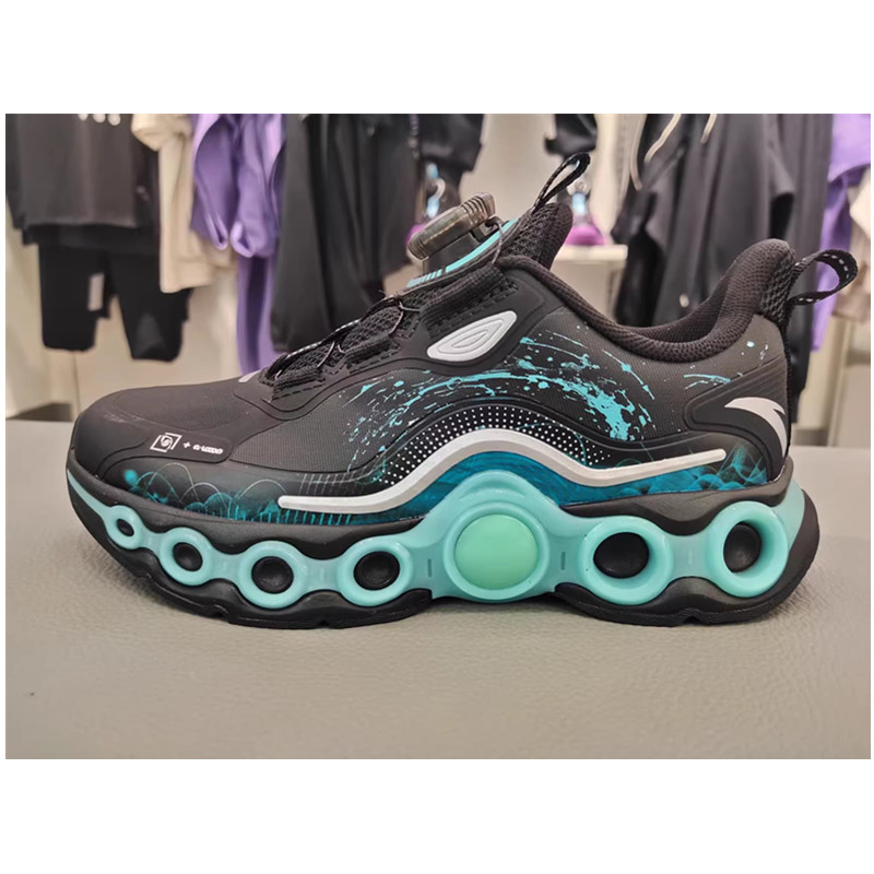 安踏童鞋2520年冬季新款男童旋钮犟弹能量环跑步运动鞋312545588