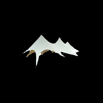 便携户外网红露营活动天幕帐篷防雨遮阳易搭建莲华蝶形万重山云顶