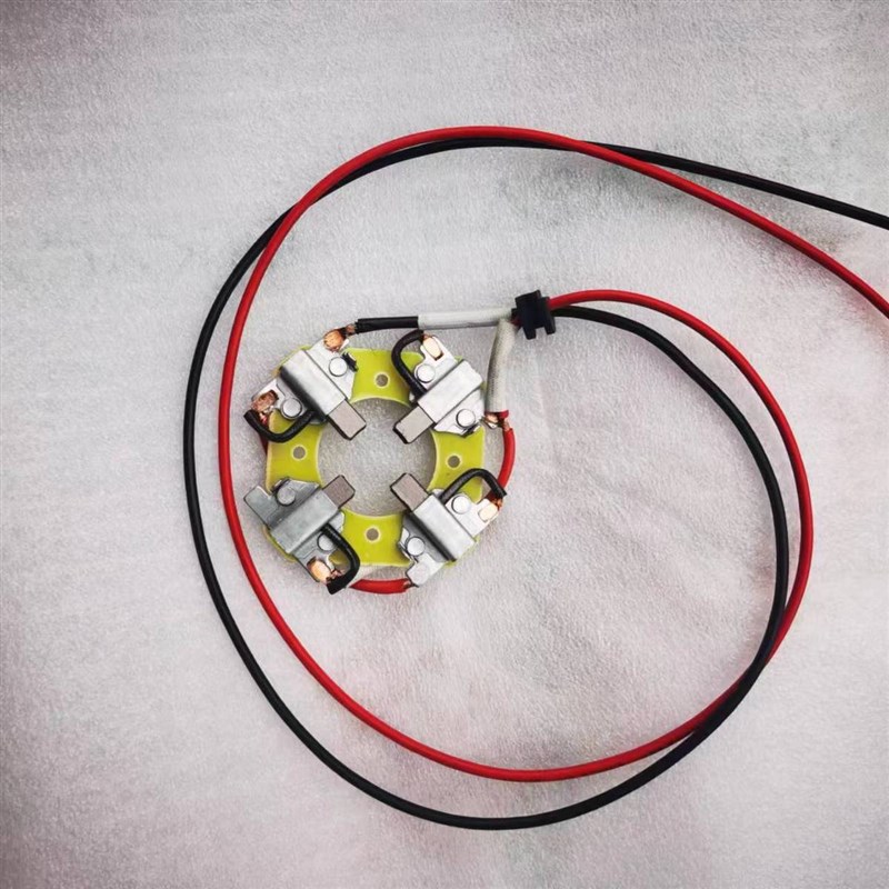 三鑫达电机配件配件架碳刷减C速电机碳刷有刷直流电机新款