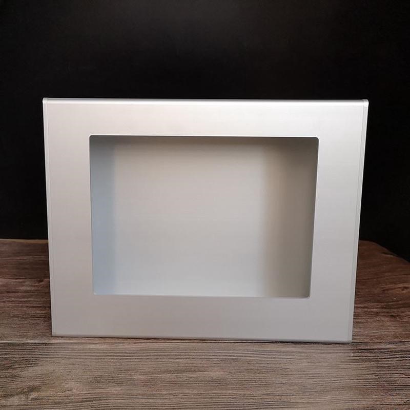 昆仑通态7寸触摸屏安装盒机器人示教盒手摇杆箱子触摸屏手柄盒HMI