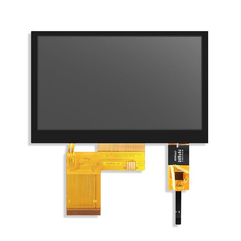 43寸液晶显示屏 40p通用RGB接口480X272多点电容电阻X触摸LCD彩