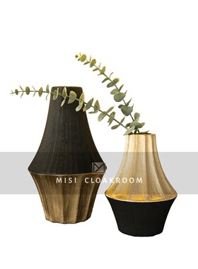 现代简约展厅样板间客厅书房书桌书架摆件家居民宿高级感软装饰品