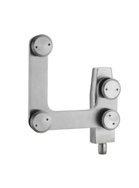 长固ST-M016不锈钢玻璃摇门曲型顶轴 304推拉门五金配件