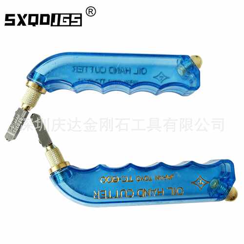 TOYO玻璃刀金刚石切割刀滚轮注油TC-600手工划厚玻璃