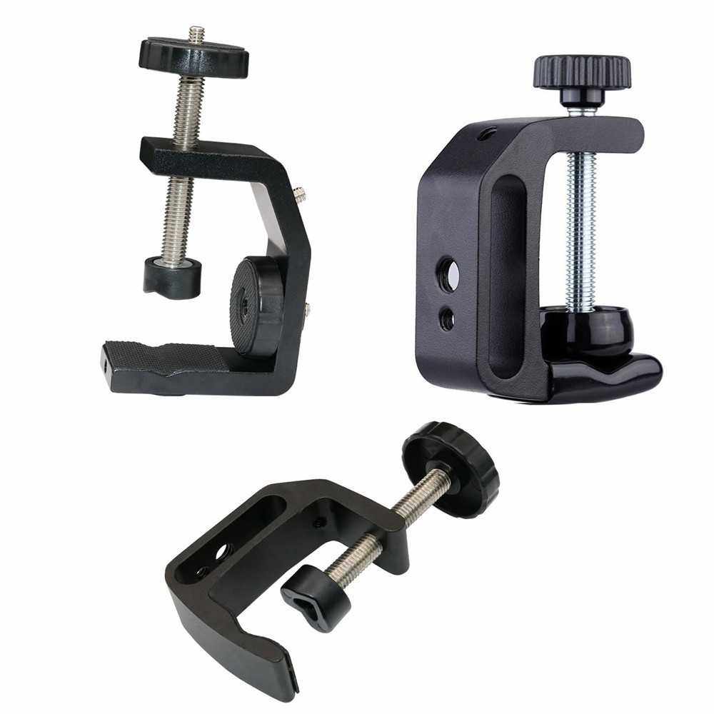 圆管万用夹神牛Q型多功能固定夹灯座C型大力夹金属U型桌面固定夹,五金/工具,G/F字夹,淘宝优惠券,粉丝福利购,淘宝优惠卷