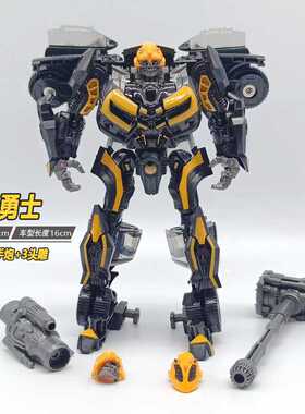 百微TW-1025B 电影版SS49 暗黑战锤黄蜂勇士变形汽车机器人模型