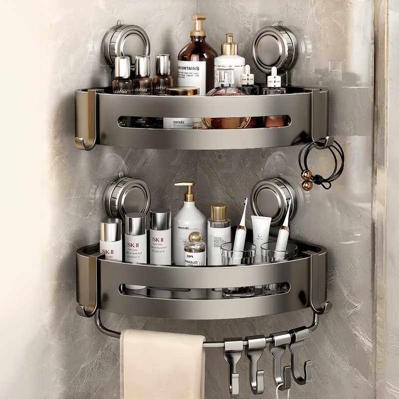 卫生间置物架免打孔浴室三角厕所洗手间墙上洗漱台收纳架子厨房,家庭/个人清洁工具,浴室角架/置物架,淘宝优惠券,粉丝福利购,淘宝优惠卷