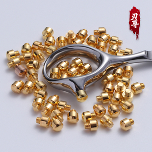 刃尊美发剪刀金属消声器全钢哒哒响声减震器金属阻尼理发剪刀配件