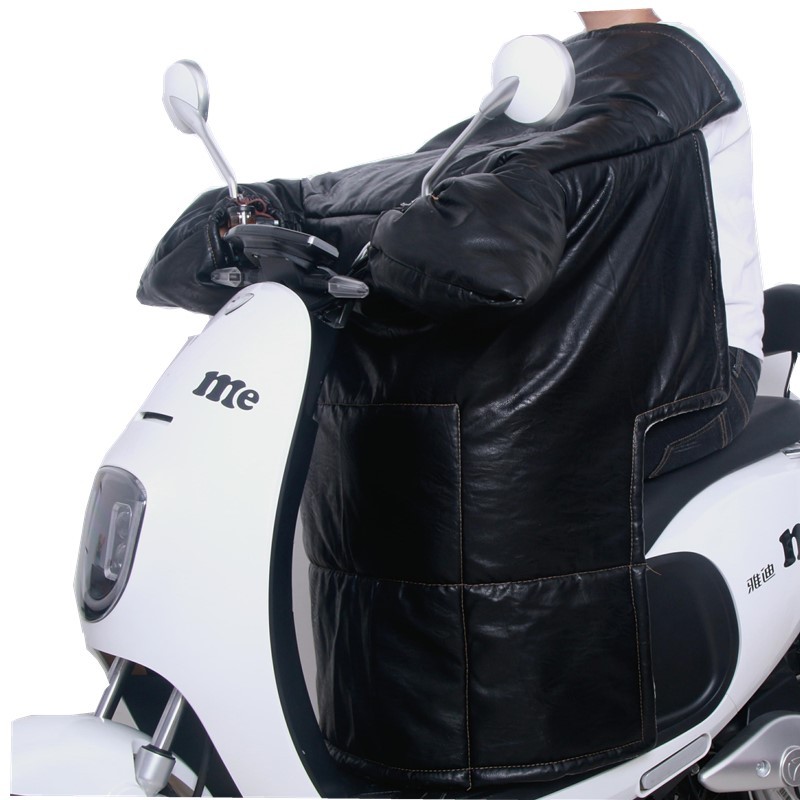 挡风被挡c风被冬季加绒加厚亲子款暖途电动车挡风被冬季男士