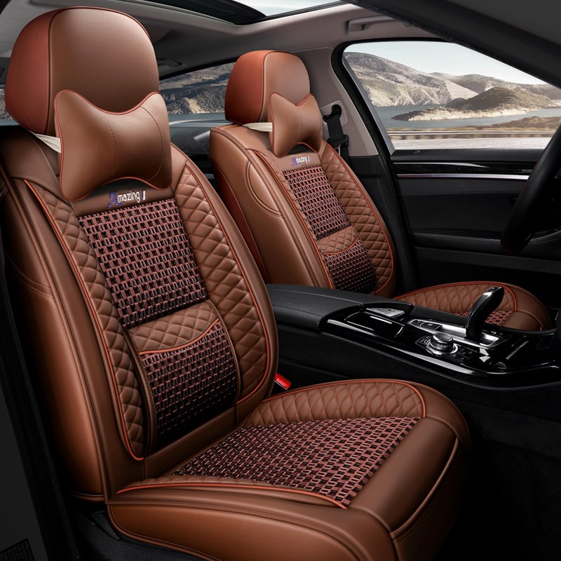 长安CS35plus逸动CSs55CS75蓝鲸版汽车坐垫四季通用座套全包座椅