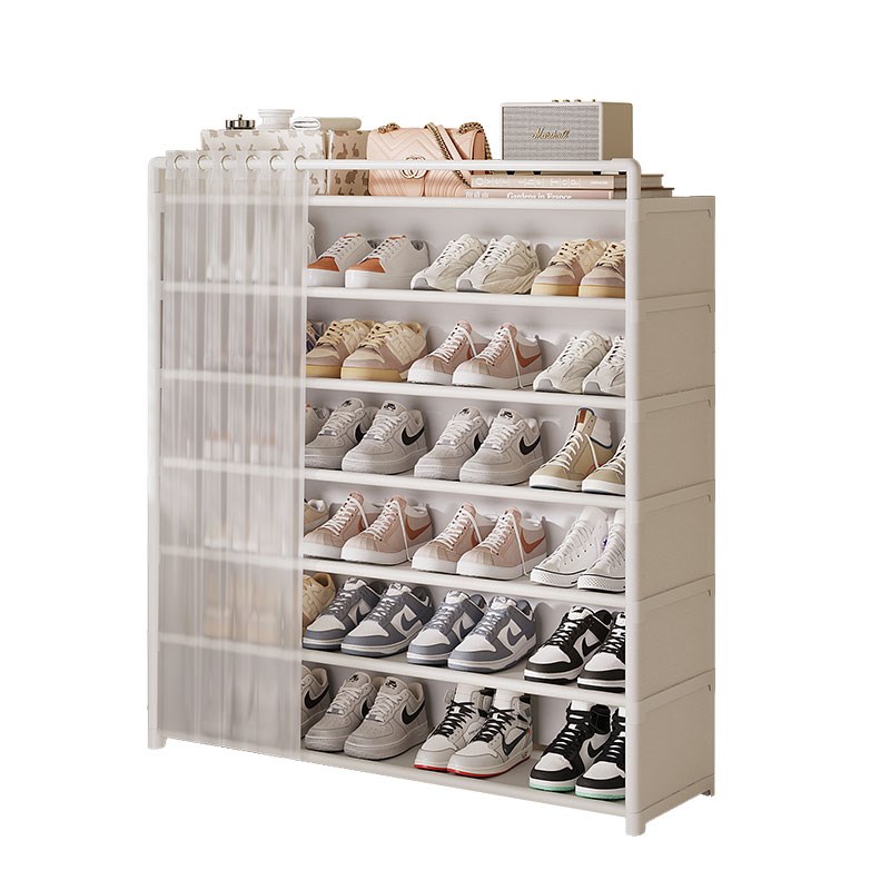 鞋架多层家用门口入户小窄简易出租房用不占空间宿舍防尘收纳鞋柜