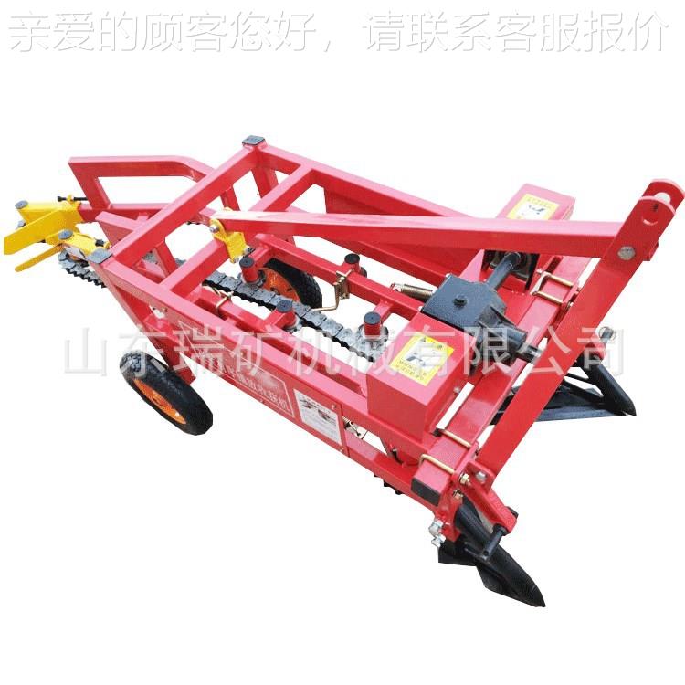 四轮车带机链条式双轴收花生获铺放整齐不缠秧花生ZBX承收获