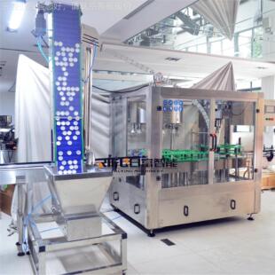 动RF 旋瓶盖设备 71灌旋盖二合一自一体机装 果汁饮料灌装