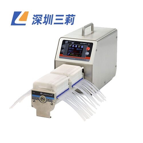 雷弗BT100F-1分配型智能蠕动泵 RS485 Modbus 工业定量分装恒流泵
