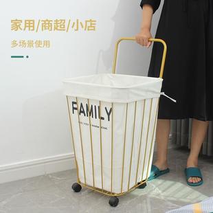 金属买菜小拉车家用买菜推车手拉车垃圾推车便携滑轮万向轮 新款