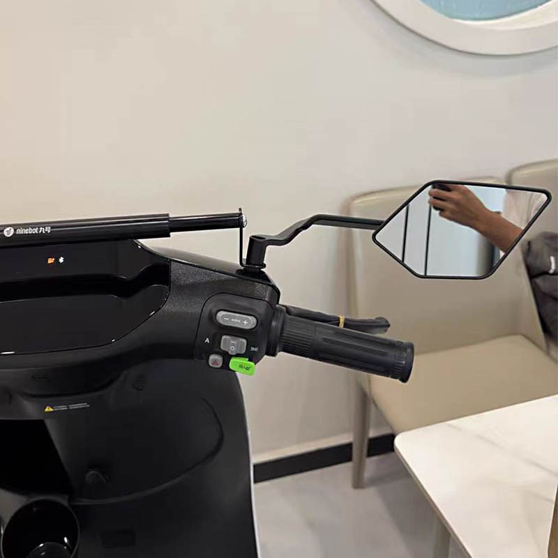 适用9号电动车机械师二代 mmax110/Mk2改装刀锋翼折叠后视镜配件