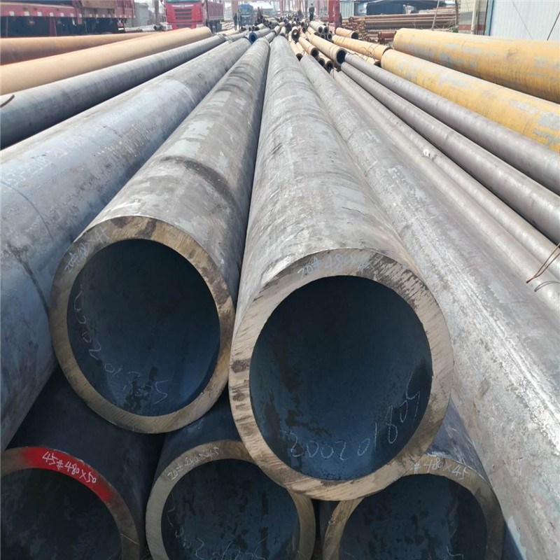 无缝钢管45号A3碳钢p方矩管40cr大口径厚壁圆管42CrMo合金无缝管
