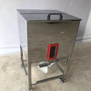 广东50KG100KG200KG储料箱不锈钢储料桶原料周转箱厂家