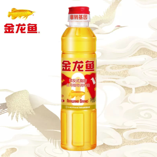 金龙鱼黄金比例食用植物调和油400ml小瓶家用食用油专用炒菜烧菜