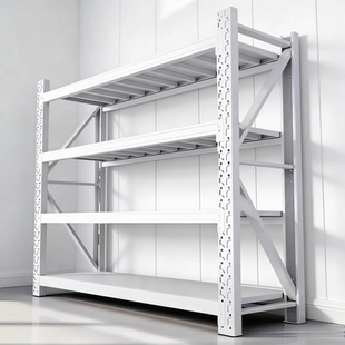 货架置物架多层超强承重商用架子超市储物架落地收纳架快递展示柜