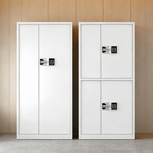 办公室文件柜资料档案柜电子密码指纹锁保密柜铁皮柜保险柜储物柜