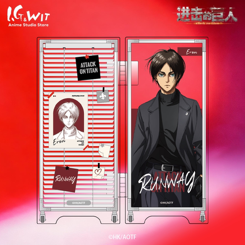 【新品】I.G WIT 进击的巨人RUNWAY盲抽亚克力屏风 撤退矮人预售