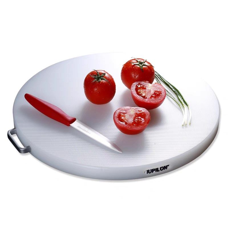 IUILON 加厚塑料圆形无毒菜板砧板抗菌圆墩剁骨头