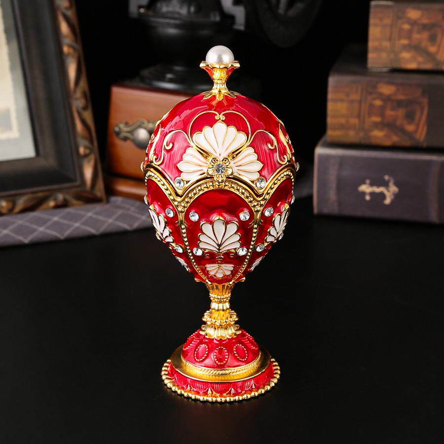 轻奢金属工艺品珐琅彩俄罗