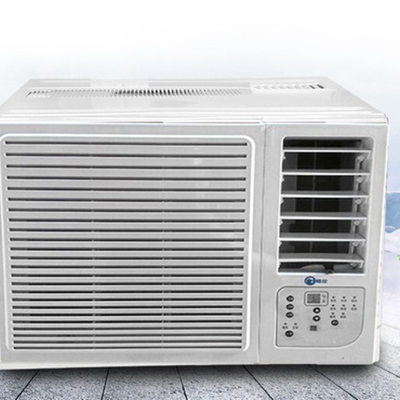 窗机窗式空调单冷冷暖1匹1.5匹2匹3匹p窗口一体机塔吊厨房空调