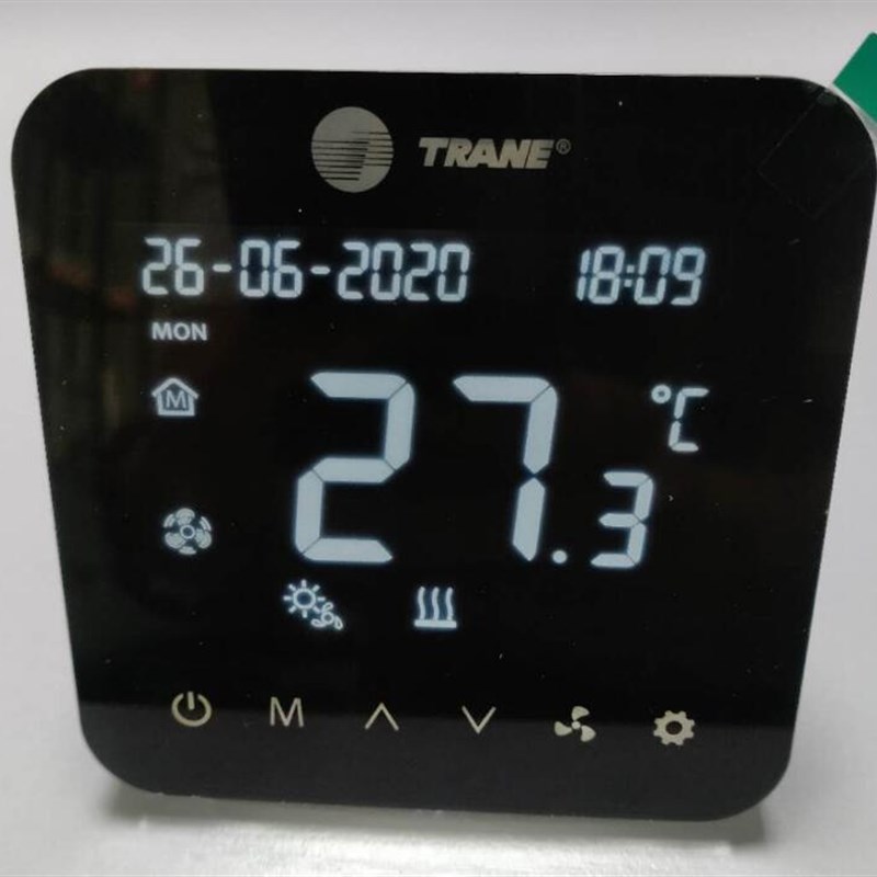 特灵TM87空调水循环系统触摸温控器空调地暖二合一联动