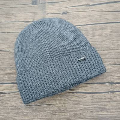 2025新款帽子男款中老年冬爸爸舒适针织秋洋气百搭款休闲帽逛街透