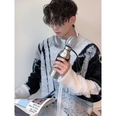 【正品官方旗舰店】2025新款男款内胆保温水杯女生contatto高冷银