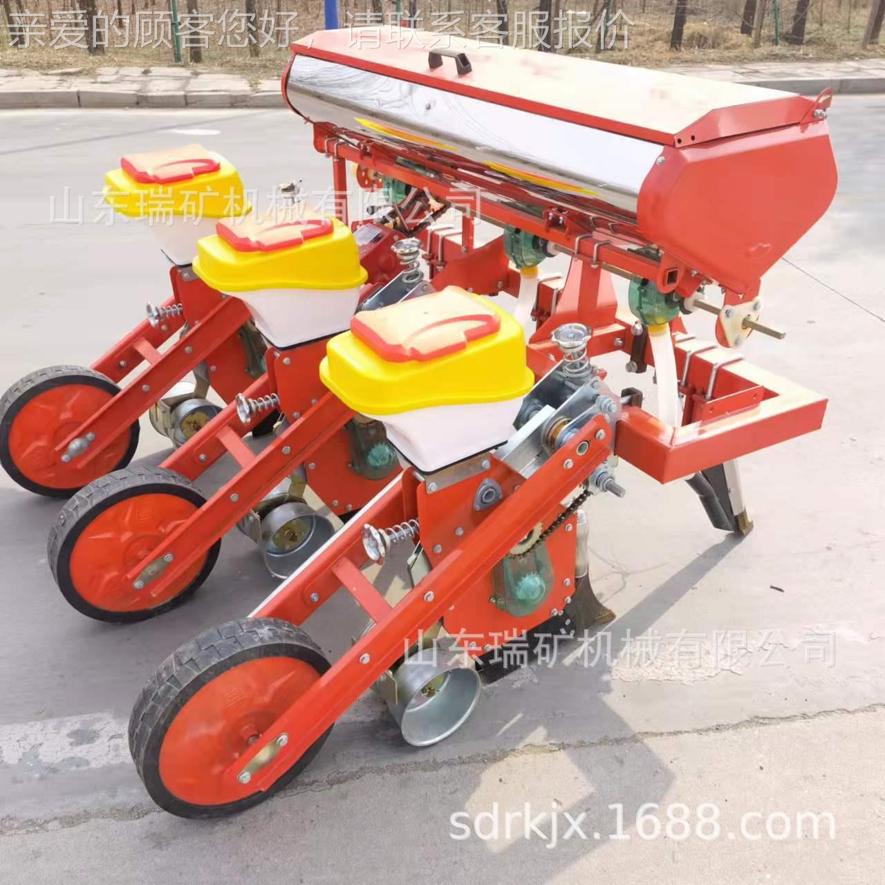 悬点浮玉米大豆花生肥播机深施悬浮货供应现123行数规格可选株距