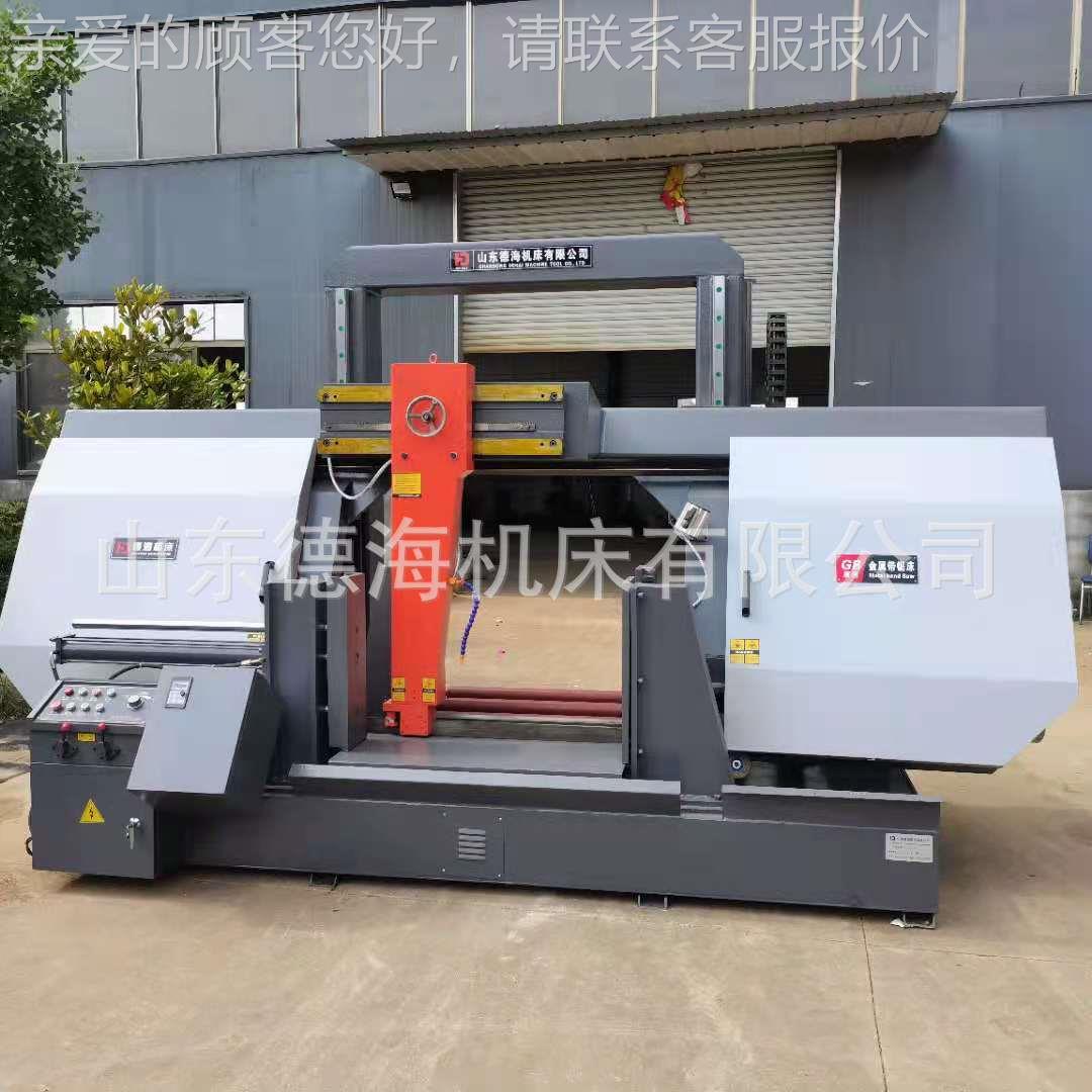 双柱龙门轨带锯床GB4线2迎1机床