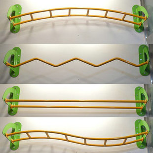 感统攀爬户外秋千支架室内墙体悬挂攀岩墙设备吊缆壁挂式悬吊铁架