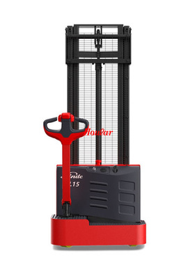 林德linde全电动堆高车ML15全自行叉车蓄电池堆垛车升降搬运车