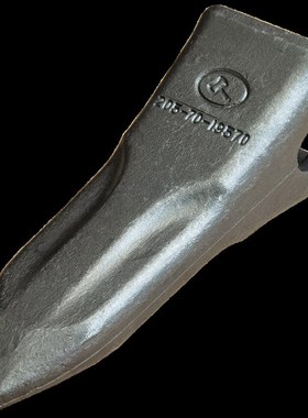 君骋挖机配件 PC200RC 锻造斗齿 205-70-19570U岩石齿 1只矿山