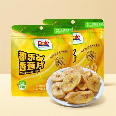 Dole都乐香蕉片水果脆片营