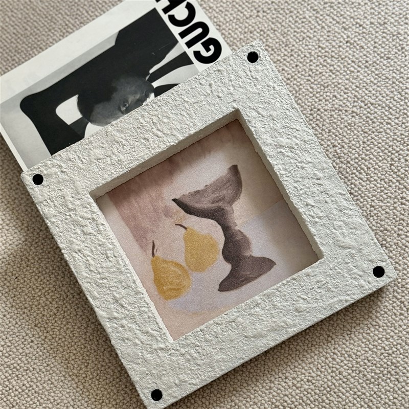 【手绘砂岩】超重工机理装饰画彩色小众现代简约软装客厅边柜书房图片