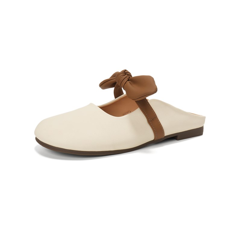 大尺码女鞋41-43平底包头半拖鞋女鞋子外穿新款春夏季孕妇懒人半