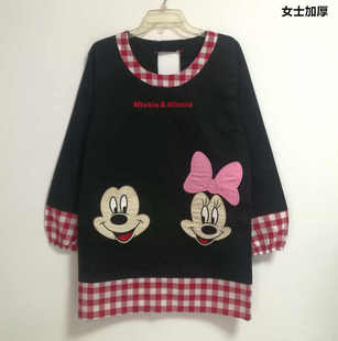 女士简洁做饭烧饭工作服大人 田园风围裙简单厨房罩衣女款 长袖 有袖