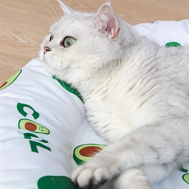 宠物猫咪冰窝夏天降温清凉冰垫睡觉专用猫窝狗窝夏季降温凉垫睡垫