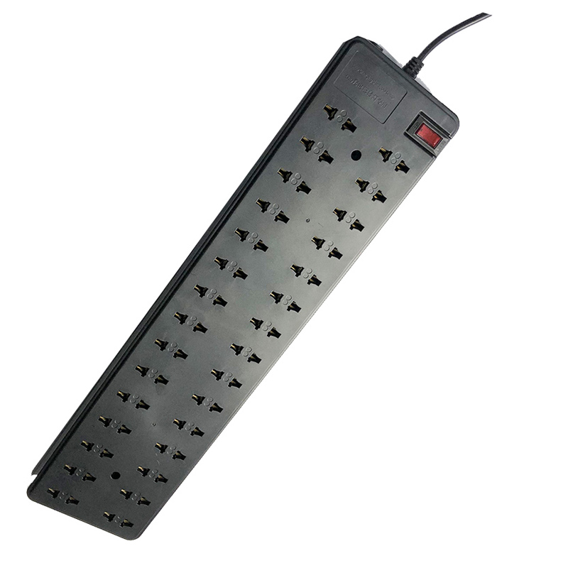 30孔插排酒吧吧灯台灯充电多口排插发光酒具工作室光猫路由接线板