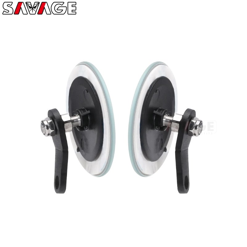 适用KTM 390 DUKE改装后视镜圆镜辅助镜后视镜改装反光倒车镜配件