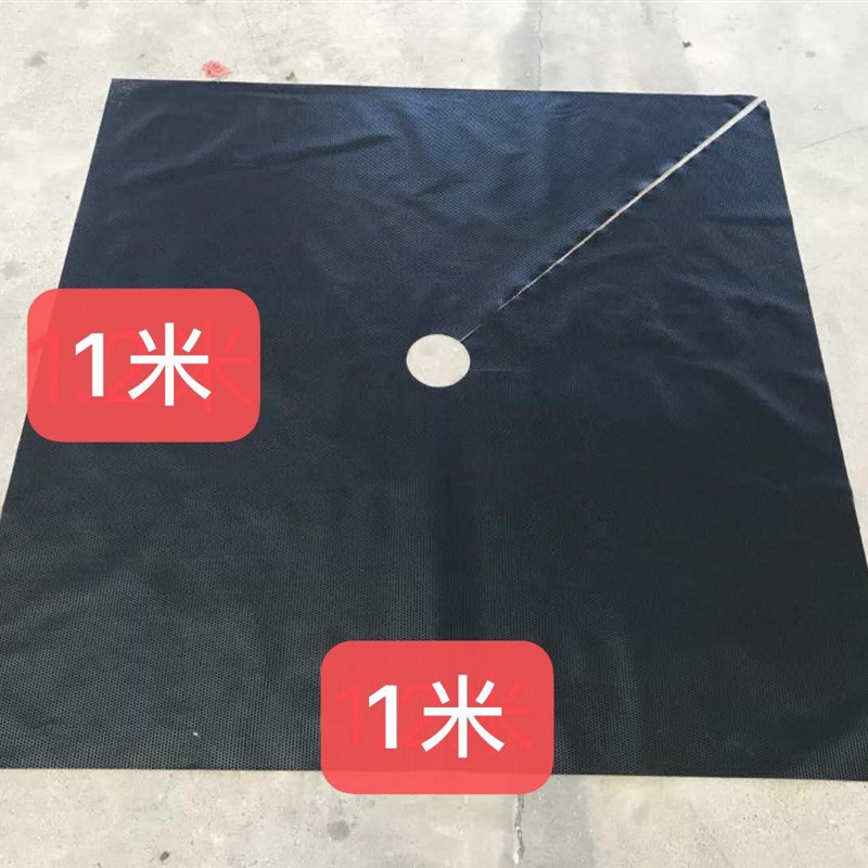 黑生态防草布农用果园果树除草布地膜透气透水抗老化可降解盖草布